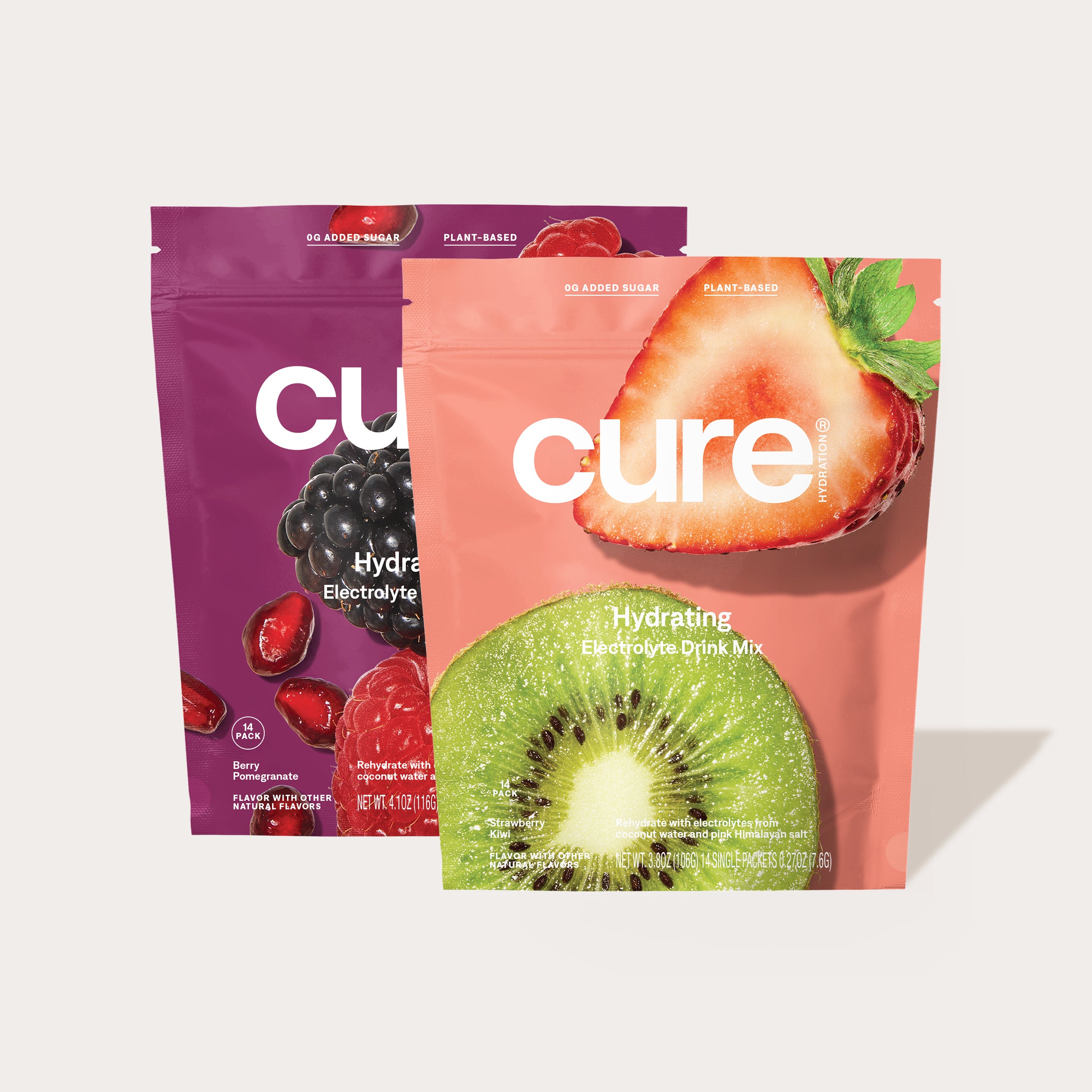 Hydrating Electrolyte Mix | Strawberry Kiwi/Berry Pomegranate Bundle ...